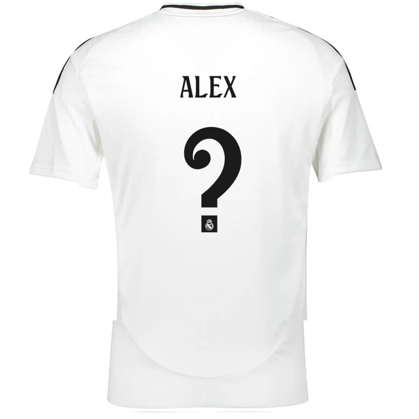 Kinder Alex Sanchez #0 Weiß Heimtrikot Trikot 2024/25 T-Shirt