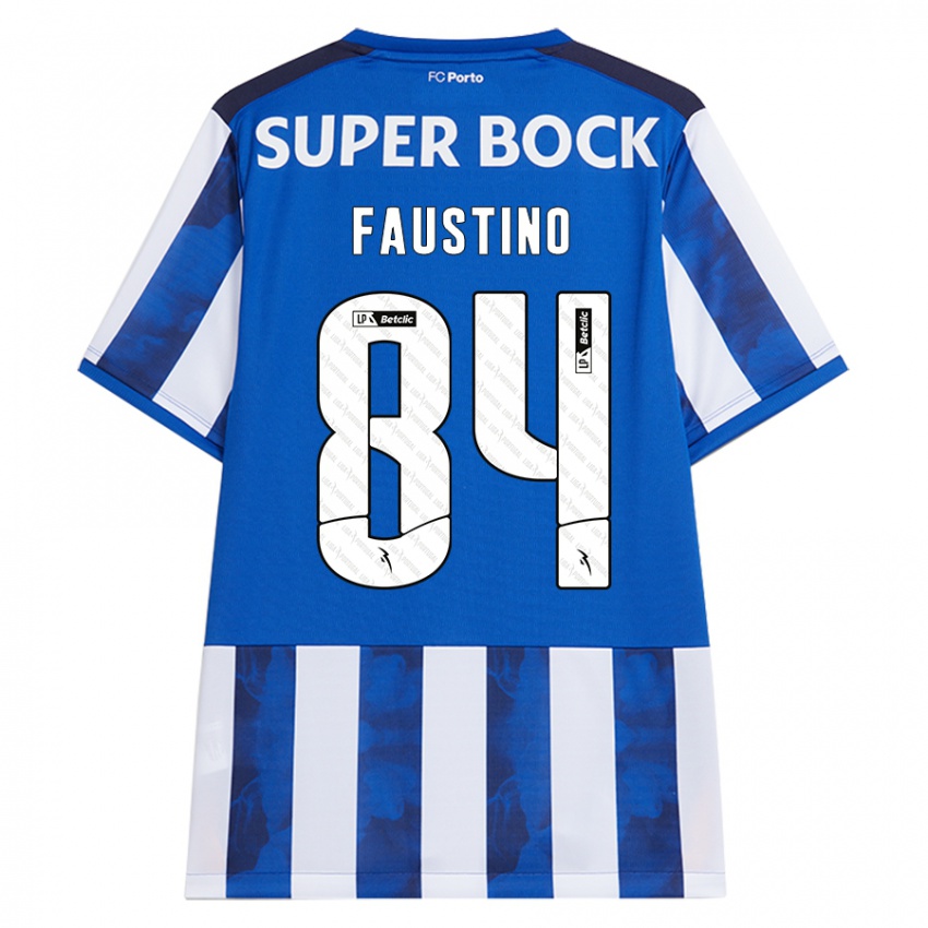 Kinder Levi Faustino #84 Blau Weiß Heimtrikot Trikot 2024/25 T-Shirt