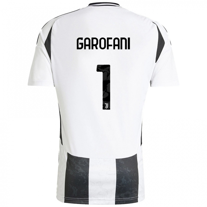 Kinder Giovanni Garofani #1 Weiß Schwarz Heimtrikot Trikot 2024/25 T-Shirt