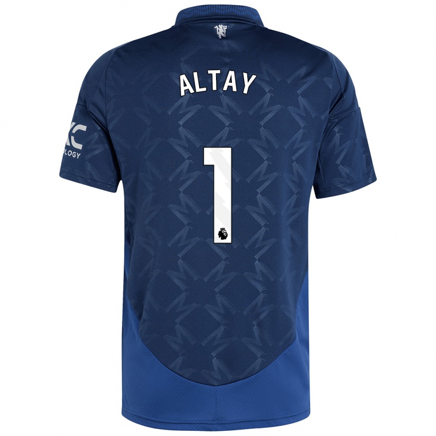 Kinder Altay Bayindir #1 Indigo Auswärtstrikot Trikot 2024/25 T-Shirt