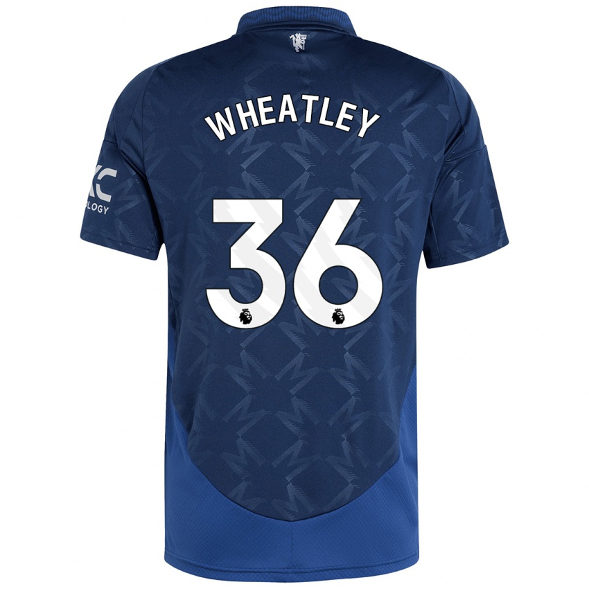 Kinder Ethan Wheatley #36 Indigo Auswärtstrikot Trikot 2024/25 T-Shirt