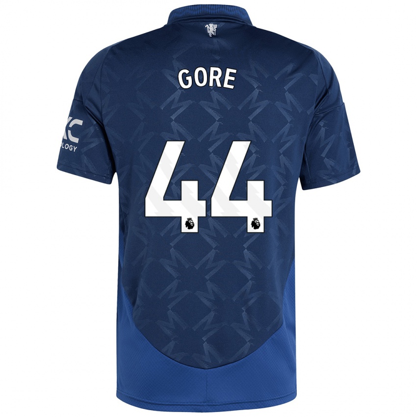 Kinder Daniel Gore #44 Indigo Auswärtstrikot Trikot 2024/25 T-Shirt