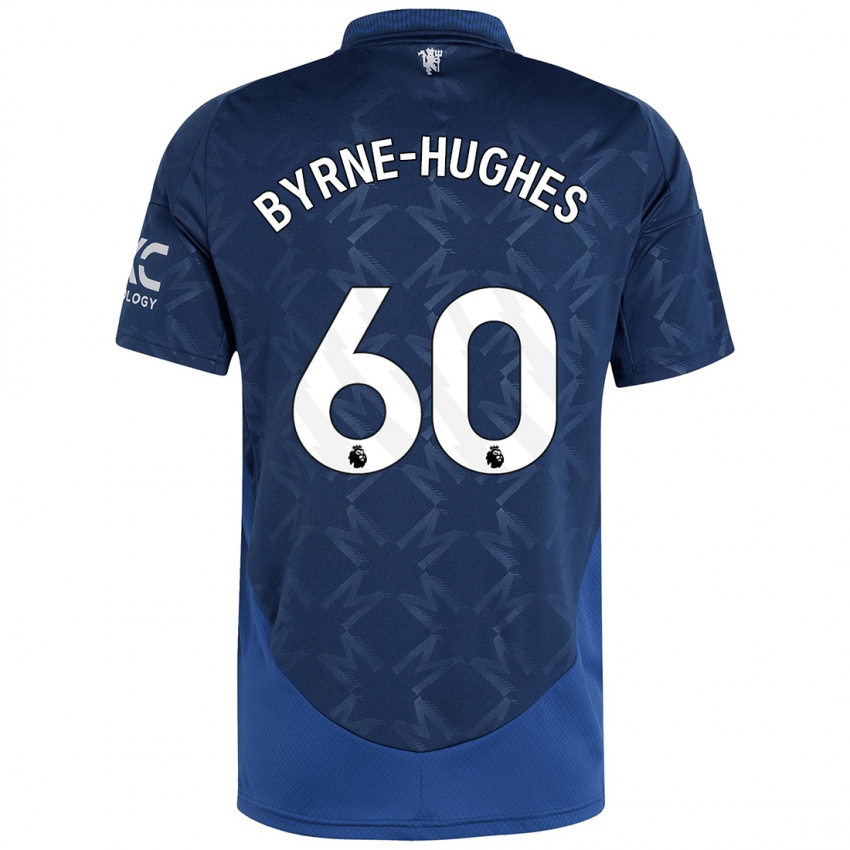 Kinder Cameron Byrne-Hughes #60 Indigo Auswärtstrikot Trikot 2024/25 T-Shirt