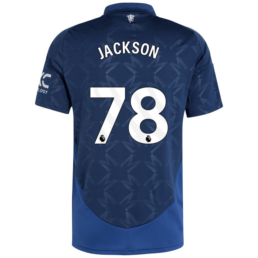 Kinder Louis Jackson #78 Indigo Auswärtstrikot Trikot 2024/25 T-Shirt