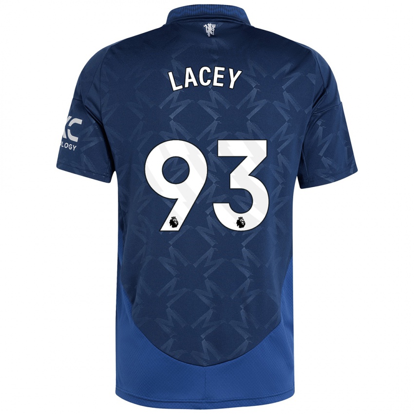 Kinder Shea Lacey #93 Indigo Auswärtstrikot Trikot 2024/25 T-Shirt