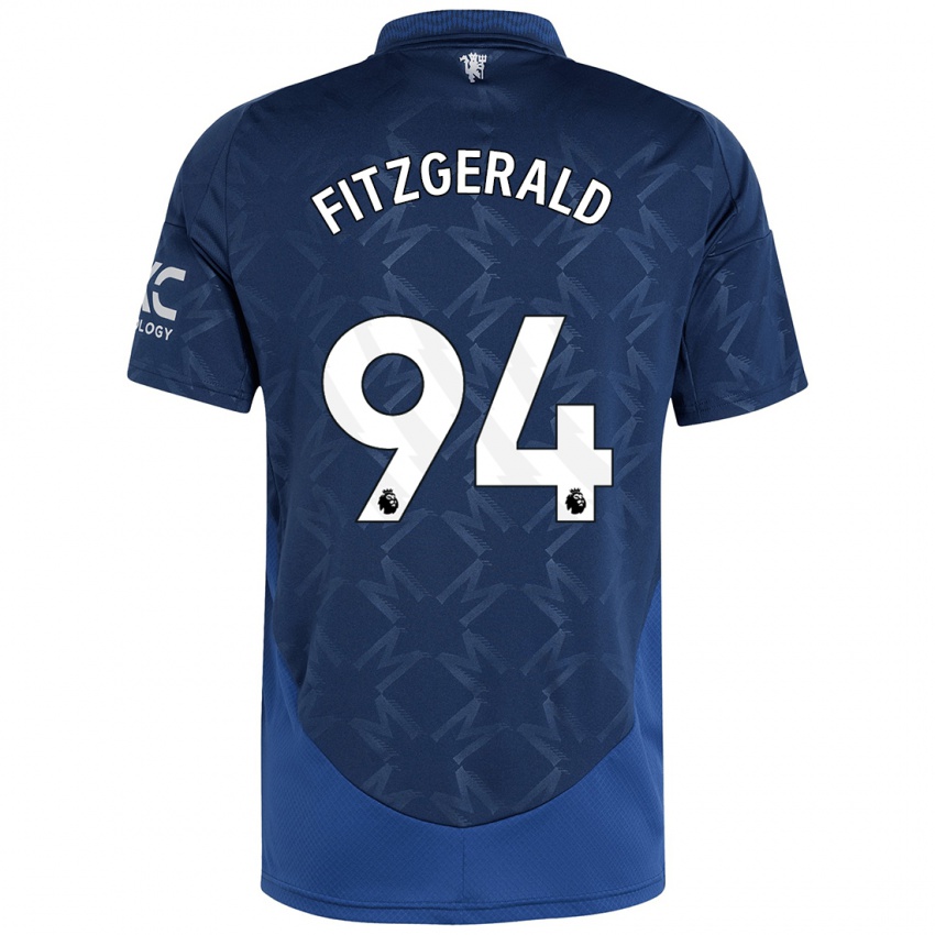 Kinder Jayce Fitzgerald #94 Indigo Auswärtstrikot Trikot 2024/25 T-Shirt