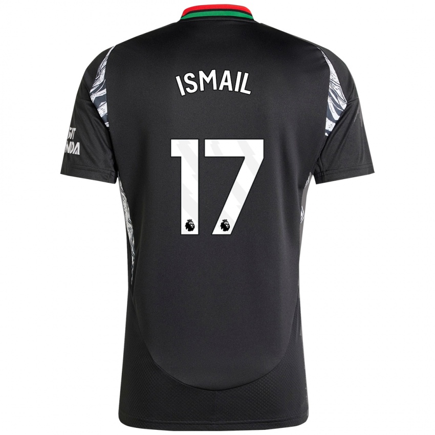 Kinder Cam'ron Ismail #17 Schwarz Auswärtstrikot Trikot 2024/25 T-Shirt