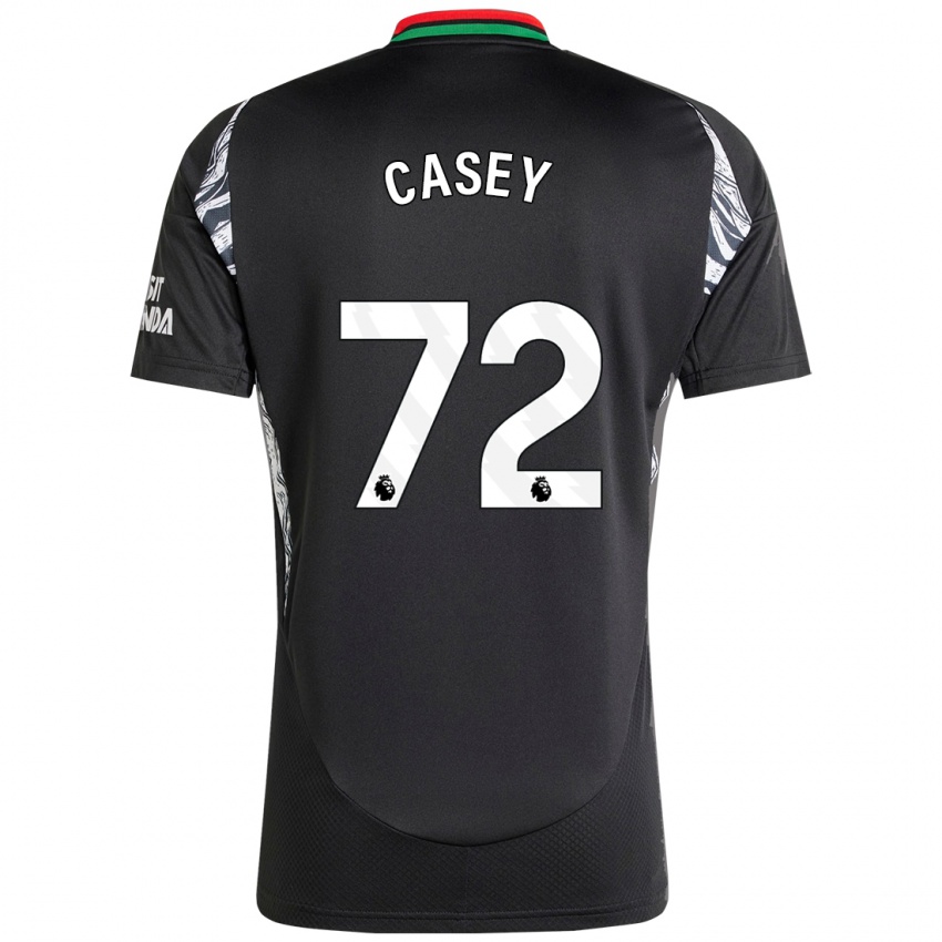 Kinder Dan Casey #72 Schwarz Auswärtstrikot Trikot 2024/25 T-Shirt