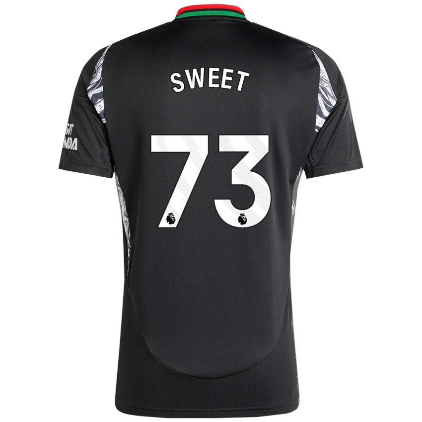 Kinder James Sweet #73 Schwarz Auswärtstrikot Trikot 2024/25 T-Shirt