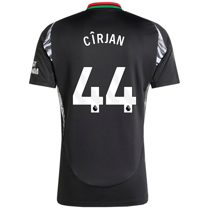 Kinder Catalin Cîrjan #44 Schwarz Auswärtstrikot Trikot 2024/25 T-Shirt