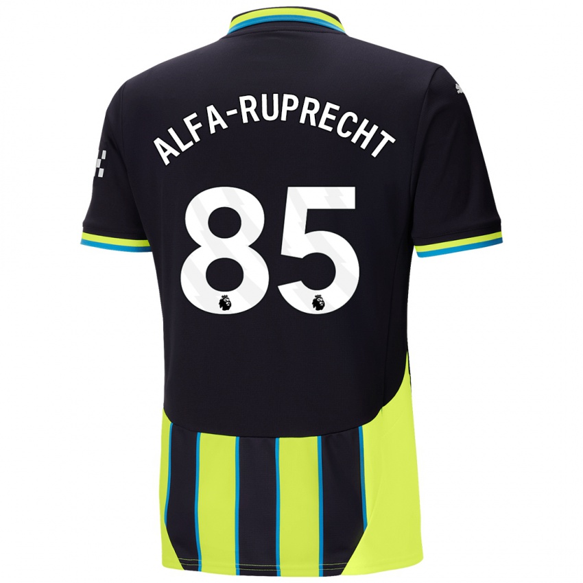 Kinder Farid Alfa-Ruprecht #85 Blaugelb Auswärtstrikot Trikot 2024/25 T-Shirt