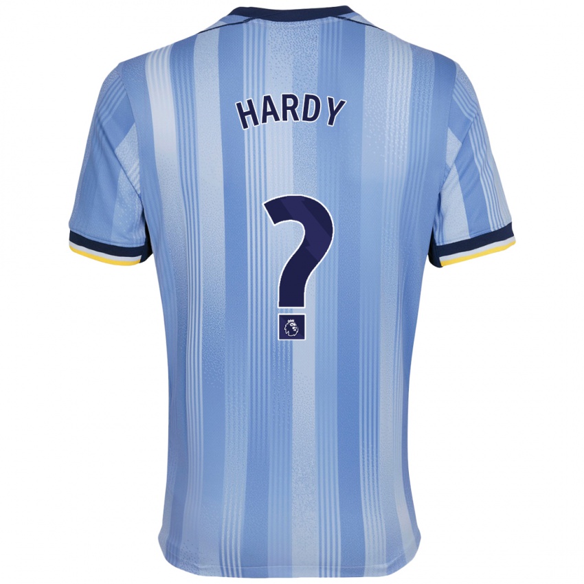 Kinder Malachi Hardy #0 Hellblau Auswärtstrikot Trikot 2024/25 T-Shirt