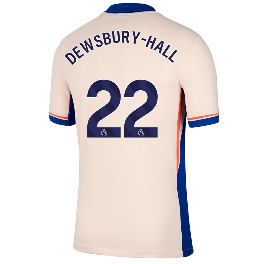 Kinder Kiernan Dewsbury-Hall #22 Hellbeige Auswärtstrikot Trikot 2024/25 T-Shirt