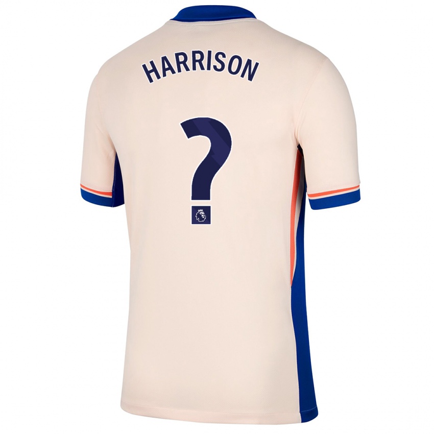 Kinder Ollie Harrison #0 Hellbeige Auswärtstrikot Trikot 2024/25 T-Shirt