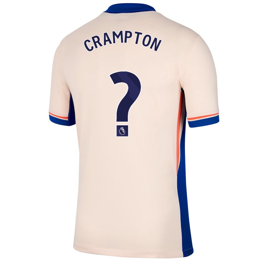 Kinder Kai Crampton #0 Hellbeige Auswärtstrikot Trikot 2024/25 T-Shirt