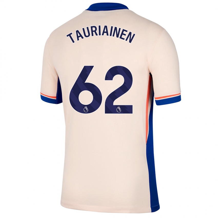 Kinder Jimi Tauriainen #62 Hellbeige Auswärtstrikot Trikot 2024/25 T-Shirt