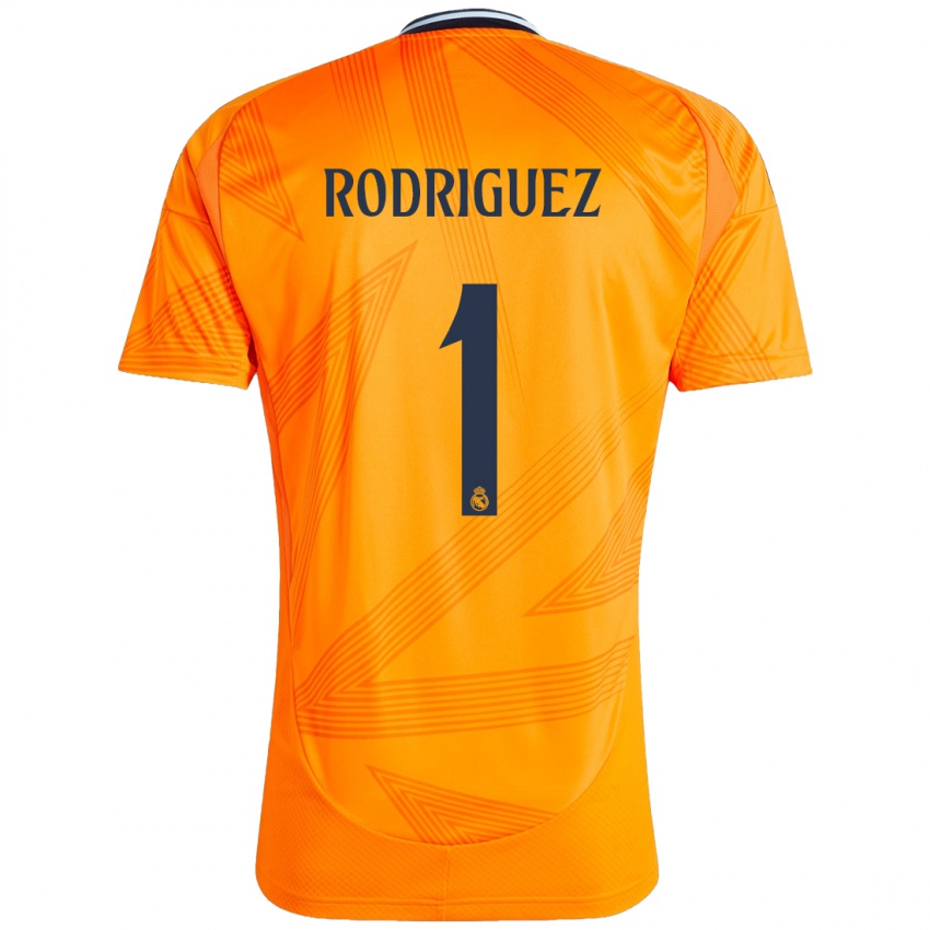 Kinder Misa Rodriguez #1 Orange Auswärtstrikot Trikot 2024/25 T-Shirt