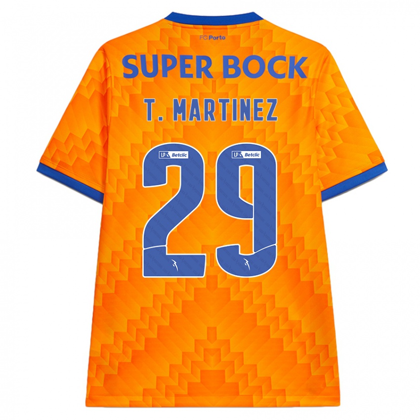 Kinder Toni Martinez #29 Orange Auswärtstrikot Trikot 2024/25 T-Shirt