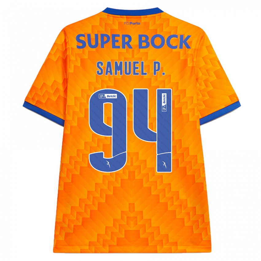 Kinder Samuel #94 Orange Auswärtstrikot Trikot 2024/25 T-Shirt