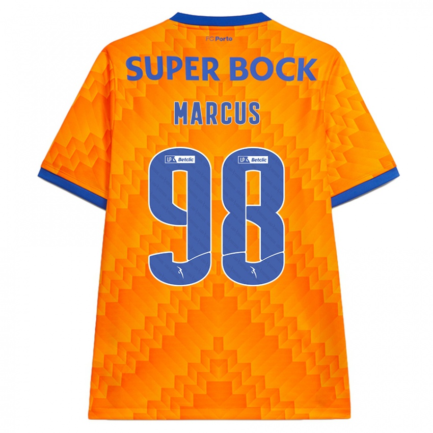 Kinder Abraham Marcus #98 Orange Auswärtstrikot Trikot 2024/25 T-Shirt