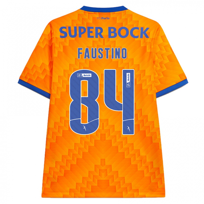 Kinder Levi Faustino #84 Orange Auswärtstrikot Trikot 2024/25 T-Shirt