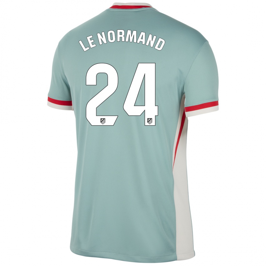 Kinder Robin Le Normand #24 Hellbeige Blau Auswärtstrikot Trikot 2024/25 T-Shirt