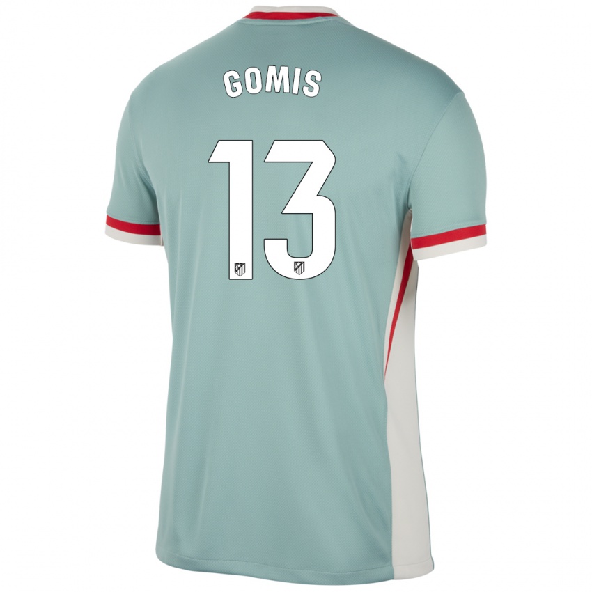 Kinder Antonio Gomis #13 Hellbeige Blau Auswärtstrikot Trikot 2024/25 T-Shirt