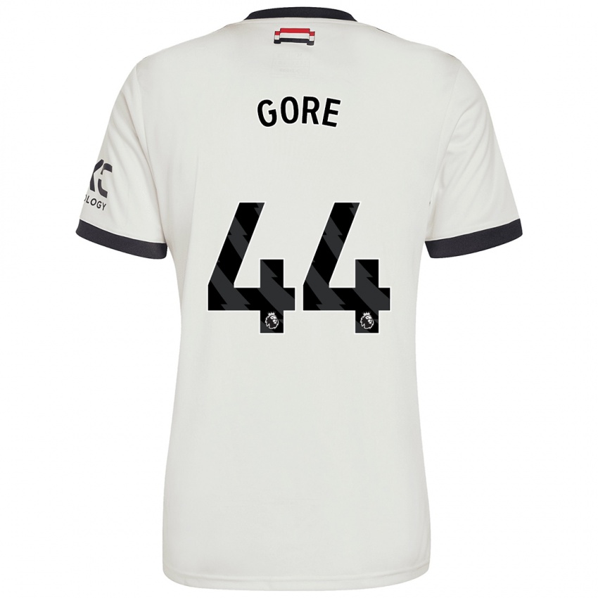 Kinder Daniel Gore #44 Cremeweiß Ausweichtrikot Trikot 2024/25 T-Shirt