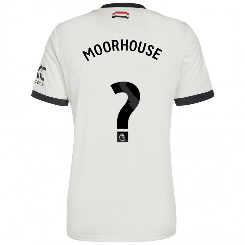 Kinder Jack Moorhouse #0 Cremeweiß Ausweichtrikot Trikot 2024/25 T-Shirt