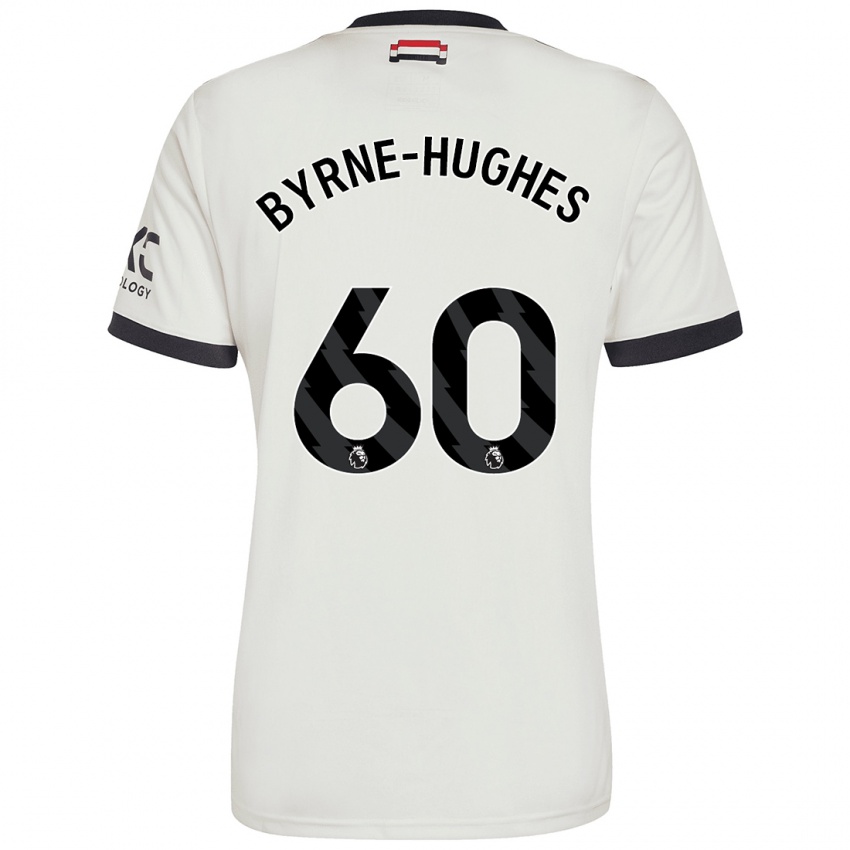 Kinder Cameron Byrne-Hughes #60 Cremeweiß Ausweichtrikot Trikot 2024/25 T-Shirt