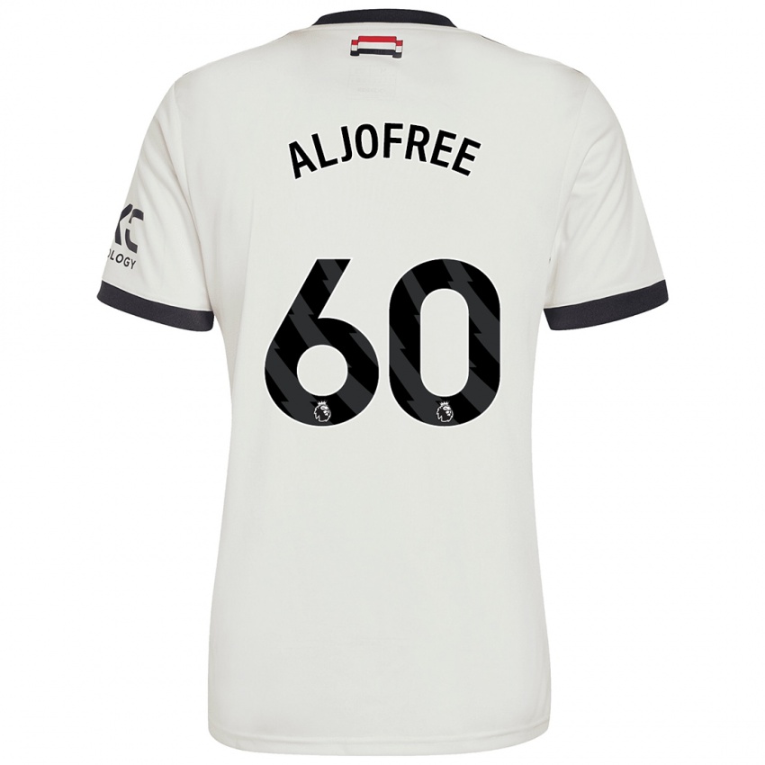 Kinder Sonny Aljofree #60 Cremeweiß Ausweichtrikot Trikot 2024/25 T-Shirt