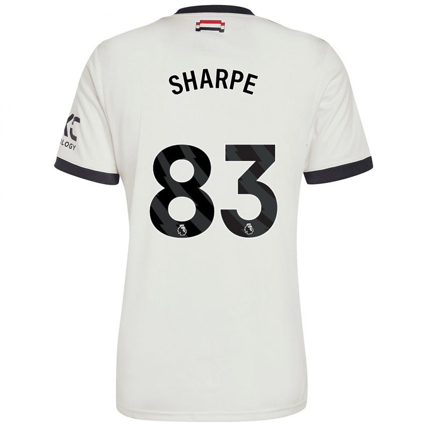 Kinder Malachi Sharpe #83 Cremeweiß Ausweichtrikot Trikot 2024/25 T-Shirt