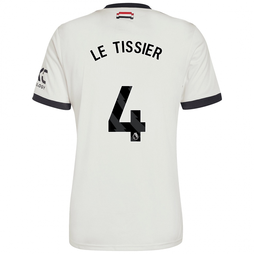 Kinder Maya Le Tissier #4 Cremeweiß Ausweichtrikot Trikot 2024/25 T-Shirt