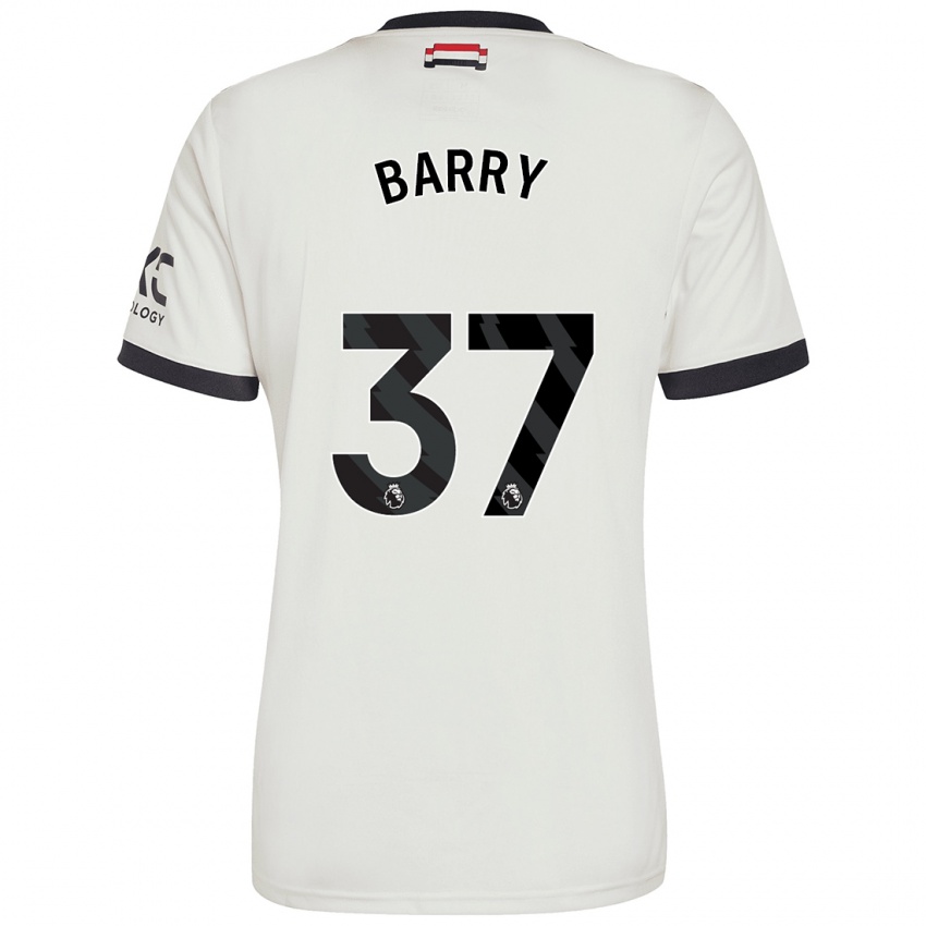 Kinder Keira Barry #37 Cremeweiß Ausweichtrikot Trikot 2024/25 T-Shirt