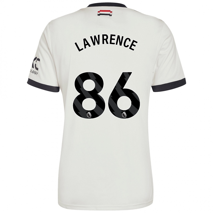 Kinder Marcus Lawrence #86 Cremeweiß Ausweichtrikot Trikot 2024/25 T-Shirt