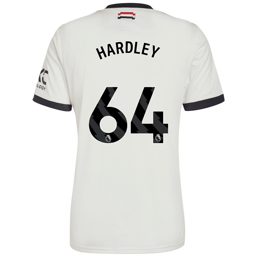 Kinder Bjorn Hardley #64 Cremeweiß Ausweichtrikot Trikot 2024/25 T-Shirt