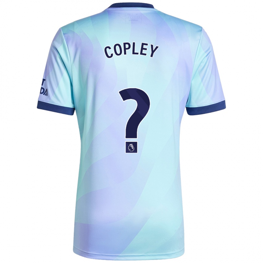 Kinder Louie Copley #0 Aquamarin Ausweichtrikot Trikot 2024/25 T-Shirt