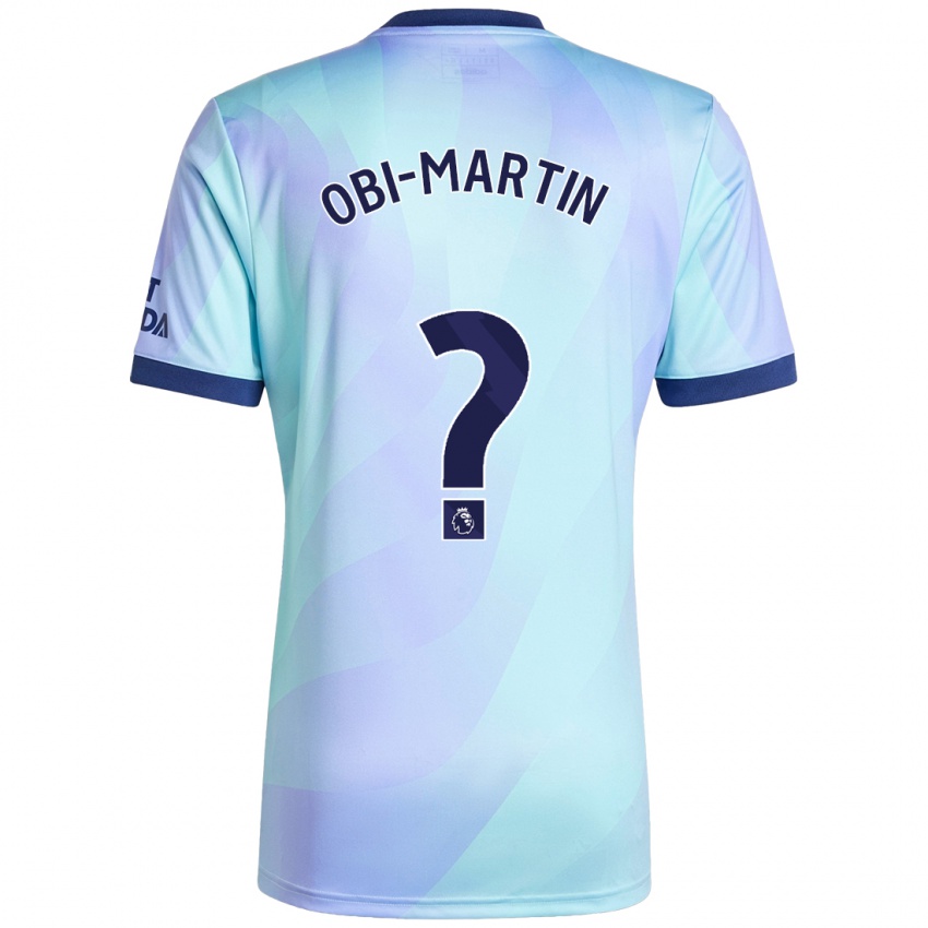 Kinder Chido Obi-Martin #0 Aquamarin Ausweichtrikot Trikot 2024/25 T-Shirt