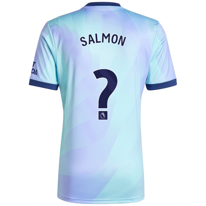 Kinder Marli Salmon #0 Aquamarin Ausweichtrikot Trikot 2024/25 T-Shirt