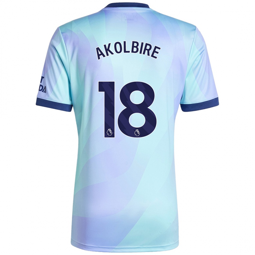 Kinder Bless Akolbire #18 Aquamarin Ausweichtrikot Trikot 2024/25 T-Shirt