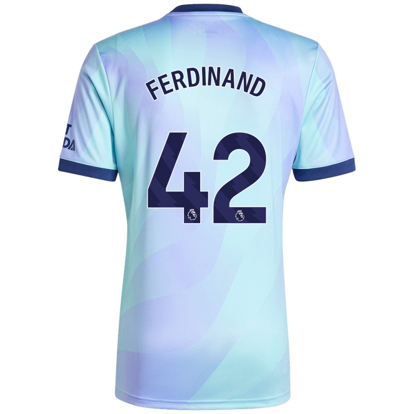 Kinder Seb Ferdinand #42 Aquamarin Ausweichtrikot Trikot 2024/25 T-Shirt