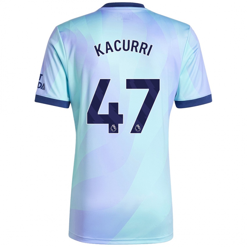 Kinder Maldini Kacurri #47 Aquamarin Ausweichtrikot Trikot 2024/25 T-Shirt