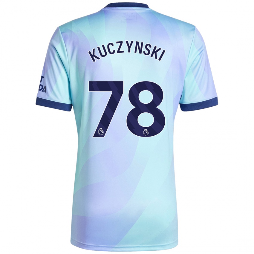 Kinder Max Kuczynski #78 Aquamarin Ausweichtrikot Trikot 2024/25 T-Shirt