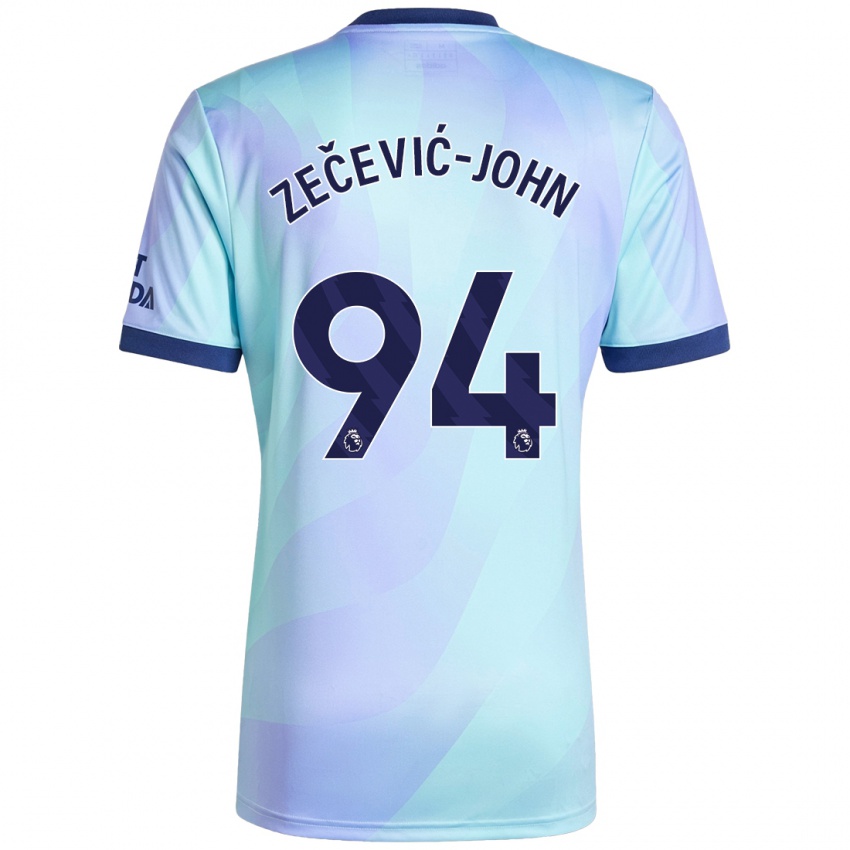 Kinder Louis Zečević-John #94 Aquamarin Ausweichtrikot Trikot 2024/25 T-Shirt