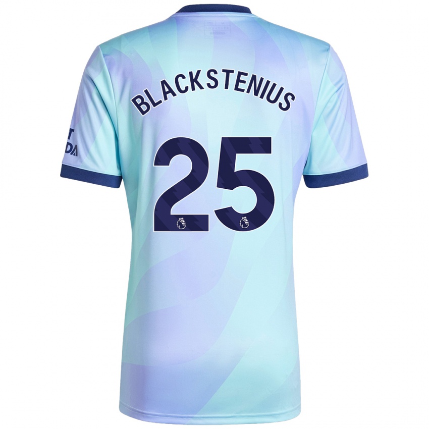 Kinder Stina Blackstenius #25 Aquamarin Ausweichtrikot Trikot 2024/25 T-Shirt