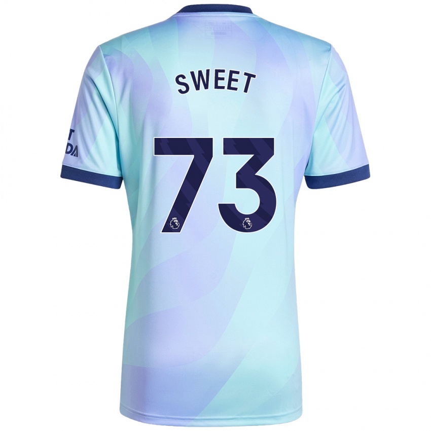 Kinder James Sweet #73 Aquamarin Ausweichtrikot Trikot 2024/25 T-Shirt