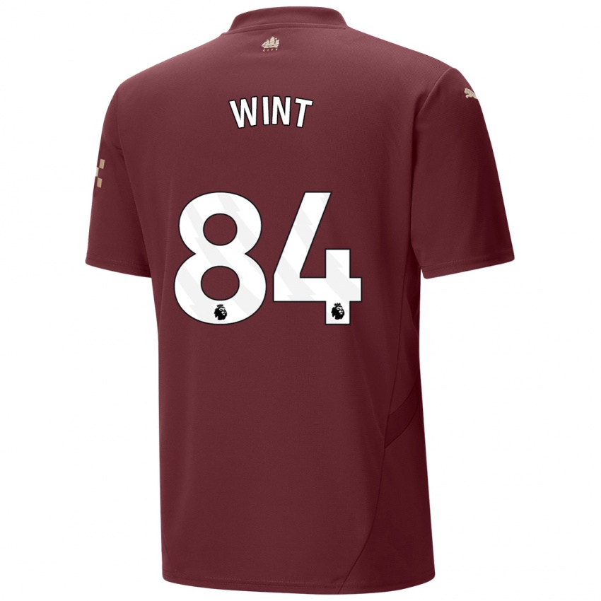 Kinder Jack Wint #84 Kastanienbraun Ausweichtrikot Trikot 2024/25 T-Shirt