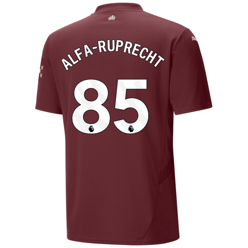 Kinder Farid Alfa-Ruprecht #85 Kastanienbraun Ausweichtrikot Trikot 2024/25 T-Shirt