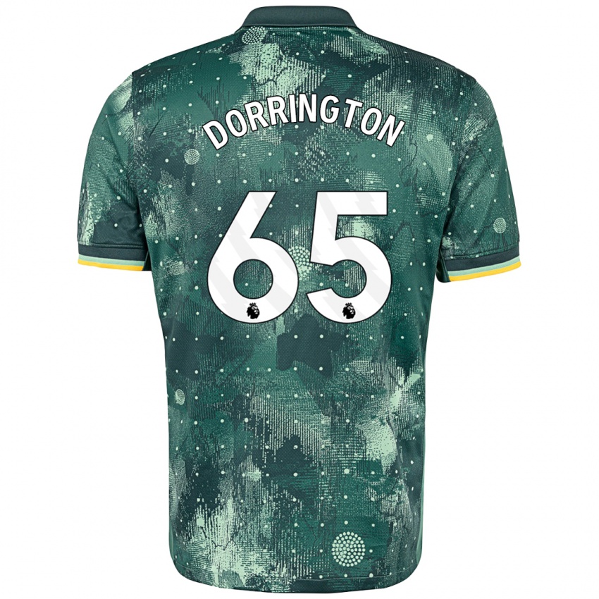 Kinder Alfie Dorrington #65 Mintgrün Ausweichtrikot Trikot 2024/25 T-Shirt