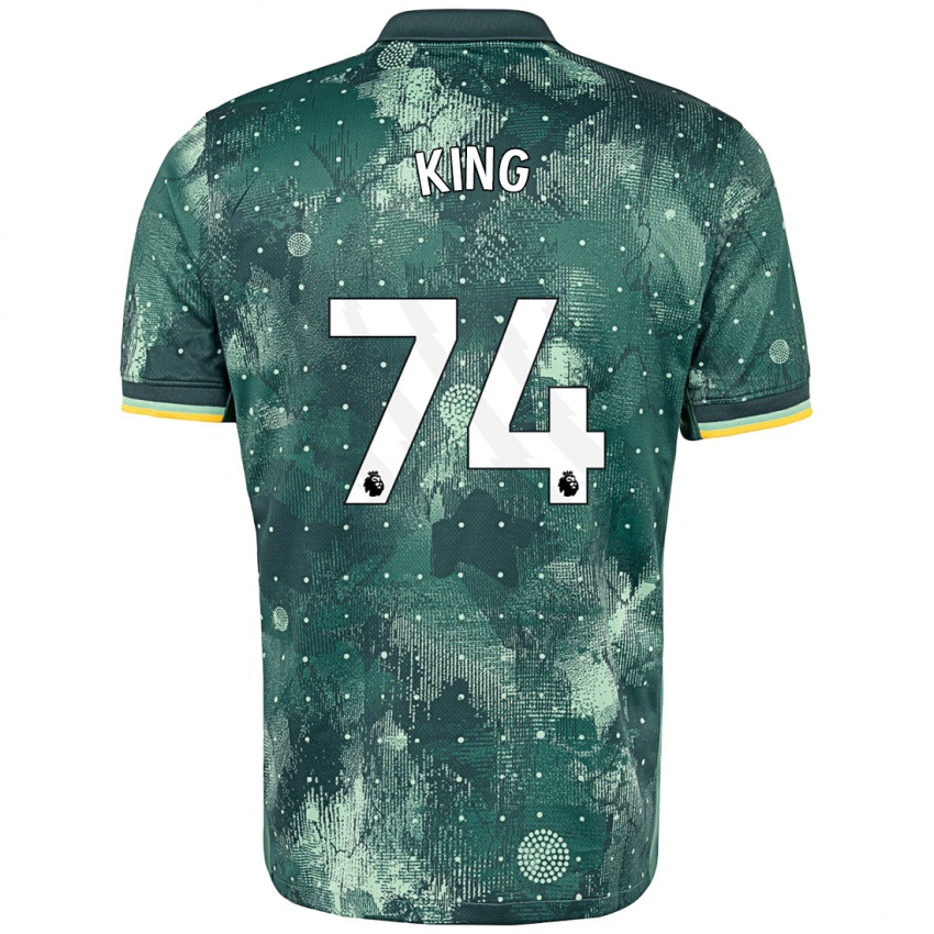 Kinder Maeson King #74 Mintgrün Ausweichtrikot Trikot 2024/25 T-Shirt